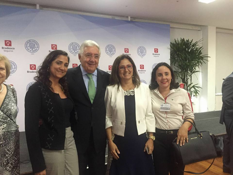 Dra. Ana Cristina com Guilherme Afif Domingos Presidente Nacional do Sebrae